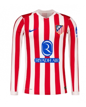 Billige Fotballdrakt Atletico Madrid Replika Hjemmedrakt 2025-26 Langermet Billige Fotballdrakt Atletico Madrid Replika Hjemmedrakt 2025-26 Langermet